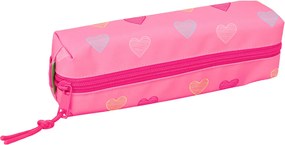 Κασετίνα Benetton Heart Ροζ 22 x 4 x 7 cm