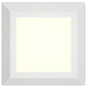 Φωτιστικό τοίχου George LED 3.5W 3CCT Outdoor Wall Lamp White D:12.4cmx12.4cm (80201520) - 1.5W - 20W - 80201520