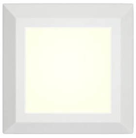 Φωτιστικό τοίχου George LED 3.5W 3CCT Outdoor Wall Lamp White D:12.4cmx12.4cm (80201520) - ABS - 80201520