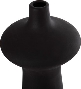ΕΠΙΤΡΑΠΕΖΙΟ ΚΕΡΑΜΙΚΟ ΔΙΑΚΟΣΜΗΤΙΚΟ SCEPTER HM4636.02 ΜΑΥΡΟ ΜΑΤ Φ18x49Υεκ