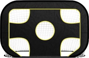 vidaXL Δίχτυ Ποδοσφαίρου με Στόχο 120 x 80 x 80 εκ. από Πολυεστέρα
