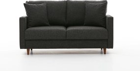 Διθέσιος Καναπές Ανθρακί EVA 90x155x82