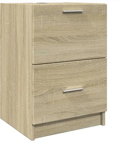 vidaXL Ντουλάπι Νιπτήρα Sonoma Δρυς 40x37x59 εκ. Επεξεργασμένο Ξύλο