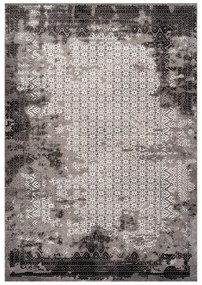 Χαλί (160x230) Polcarpet Damask 9362 Grey Black