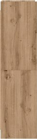 vidaXL Βιβλιοθήκη 6 επιπέδων 59 x 30 x 111 εκ Επεξεργασμένο Ξύλο
