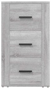 vidaXL Ντουλάπι Γκρι Sonoma 40 x 33 x 70 εκ. από Επεξεργασμένο Ξύλο