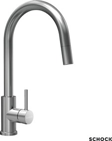 Schock Prima 533120 Inox - Μπαταρία Κουζίνας με Ντους