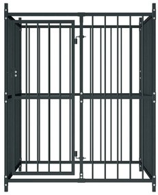 vidaXL Κλουβί Σκύλου Εξωτερικού Χώρου 120 x 120 x 150 εκ.