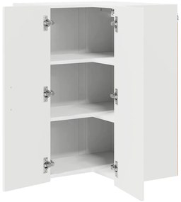 vidaXL Ντουλάπα Κουζίνας Lucca Λευκό 57 x 57 x 80 εκ.