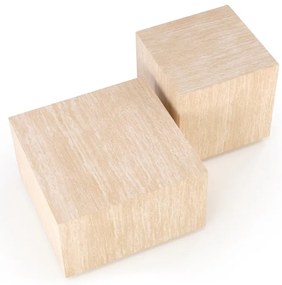Uni 2 Τραπεζακι Σαλονιου Γκρι Μαρμαρο 120x60x45