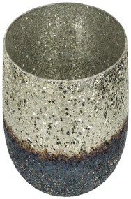 Κηροπήγιο ArteLibre Ασημί Γυαλί 20x20x20cm