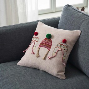 Χριστουγεννιάτικη Μαξιλαροθήκη (43x43) Gofis Home Xmas 298