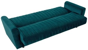 Καναπές κρεβάτι Columbus 142, Αριθμός θέσεων: 3, Αποθηκευτικός χώρος, 87x230x90cm, 63 kg, Πόδια: Πλαστική ύλη, Ξύλο: Πεύκο | Epipla1.gr
