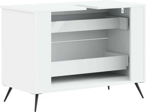vidaXL Ντουλάπα Νιπτήρα Mπάνιου BREDA Λευκό 82 x 41 x 59 εκ