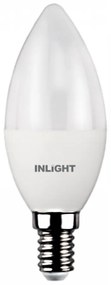 InLight E14 LED C37 8watt 4000Κ Φυσικό Λευκό 7.14.08.13.2