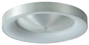 Φωτιστικό Οροφής - Πλαφονιέρα 77-8157 Led 60cm Amaya Nickel Mat Homelighting Αλουμίνιο,Ακρυλικό