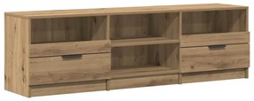 vidaXL Ντουλάπι τηλεόρασης Artisan Oak 150x33,5x45 cm