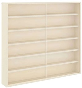 vidaXL Ξύλινη βιτρίνα συλλεκτών Καφέ 60 x 8,5 x 54 εκ. Κόντρα πλακέ