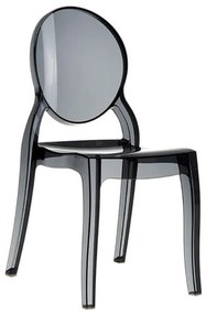 SIESTA ELIZABETH BLACK TRANSP. ΚΑΡΕΚΛΑ 47X50X90εκ.32.0018