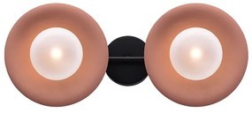 Φωτιστικό Επίτοιχο Aca HL4302W47BC HYDRA Οξυντέ (Bronzed)