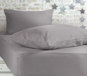 Σεντόνι Κούνιας Με Λάστιχο Μακό/Jersey 726-Light Gray 70x140+20 - Nef Nef