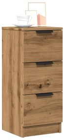 Sideboards 2 τεμάχια Artisan Oak 30x30x70cm Κατασκευασμένο ξύλο 856958