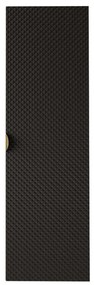 Στήλη Μπάνιου Aniabo Plus 162617509 35x35x120cm Black-Gold Μοριοσανίδα, Μέταλλο