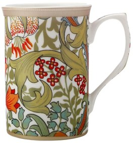 Κούπα Golden Lily William Morris DX0855 300ml Multi Casa Domani Πορσελάνη