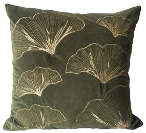 Μαξιλάρι Διακοσμητικό (Με Γέμιση) Ventalia 020462 Olive Gold 45X45 Velvet