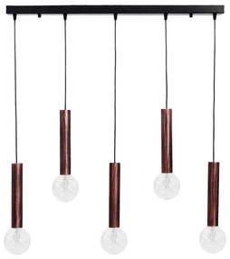 Φωτιστικό Οροφής Πολύφωτο Heronia Minimal 34-0206 Copper