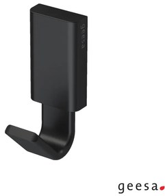 Άγκιστρο μπάνιου μονό Frame Geesa Black Matt 8413-400