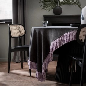 Τραπεζομάντηλο (165x165) Gofis Home Cersei Carbon Black 453/14