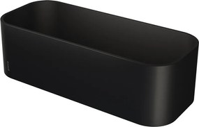Geesa Frame 8901 Black Matt - Επιτοιχο καλάθι - Εταζέρα