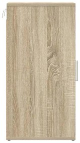 vidaXL Παπουτσοθήκες 2 τεμ. Sonoma Δρυς 32x35x70 εκ. από Μοριοσανίδα