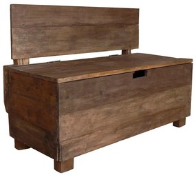 vidaXL Πάγκος 86 x 40 x 60 εκ. από Μασίφ Μαόνι