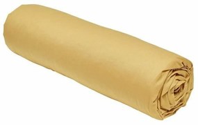 Τοποθετημένο κάτω φύλλο TODAY Essentials Ώχρα 140 x 190 cm