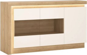 Μπουφές Lynx 3D-Fusiko-Leuko - 157.60Χ42.00Χ89.10cm