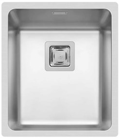 Pyramis Lume (34x40) 1B Νεροχύτης Ένθετος Γυαλισμένος Inox 101023601