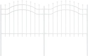 vidaXL Φράχτης Κήπου Woerden Λευκό 240 x 140 cm