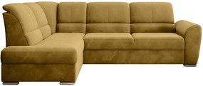 Γωνιακός καναπές Bisero-Moustardi-Αριστερή