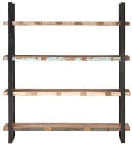 vidaXL Βιβλιοθήκη με 4 Επίπεδα 160x40x180 εκ. Μασίφ Ανακυκλωμένο Ξύλο