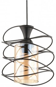 Φωτιστικό Οροφής Sherwood 124550 E27 20x20x71cm Black Megapap Metal
