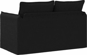 vidaXL Καναπές 120cm Μαύρο Μέταλλο