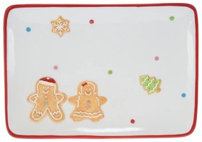 Χριστουγεννιάτικη Πιατέλα (25x17.5x2.5) K-M Gingerbread AZD502580
