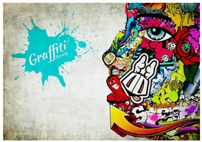 Φωτοταπετσαρία - Graffiti beauty 150x105