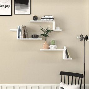 Wall Shelf Lowa - White White