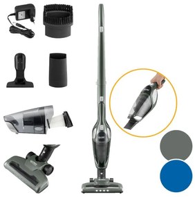 First Austria FA-5541-3-GR Γκρι ασύρματη επαναφορτιζόμενη σκούπα στικ 2 σε 1, 0.55L – 120W, 22.2V-199198-0029