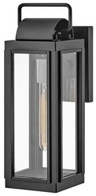 Φανάρι Απλίκα Φωτιστικό Τοίχου 1xE27 IP44 14cm Sag Harbor Elstead Lighting-HK-SAG-HARBOR-S-BK-Μαύρο HK-SAG-HARBOR-S-BK