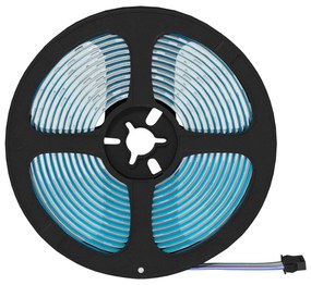 vidaXL Λωρίδα LED 2 pcs Μαύρο και Διαφανές 4700 χιλ