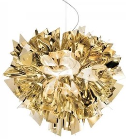 Κρεμαστό Φωτιστικό Οροφής 4xΕ27 Φ60 cm Veli Slamp-VELSL00GLD01T00000EU-Χρυσό VELSL00GLD01T00000EU
